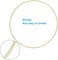 6Pcs Wooden Bamboo Floral Hoops, 3 Sizes Bamboo Macrame Hoop Set Craft Bamboo Rings for DIY Making Wedding, Christmas Wall Hanging and Dream Catcher